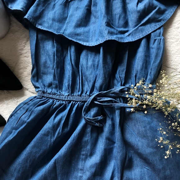 Off shoulder romper - Picture 3 of 3